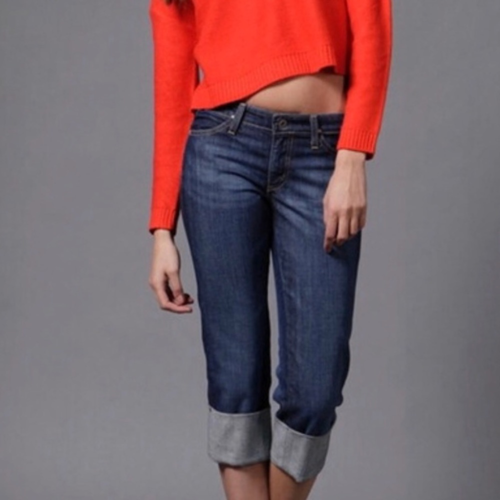 ALL JEANS DISCOUNTED!- Adriano Goldshmied $198 AG Women’s Cropped Jeans